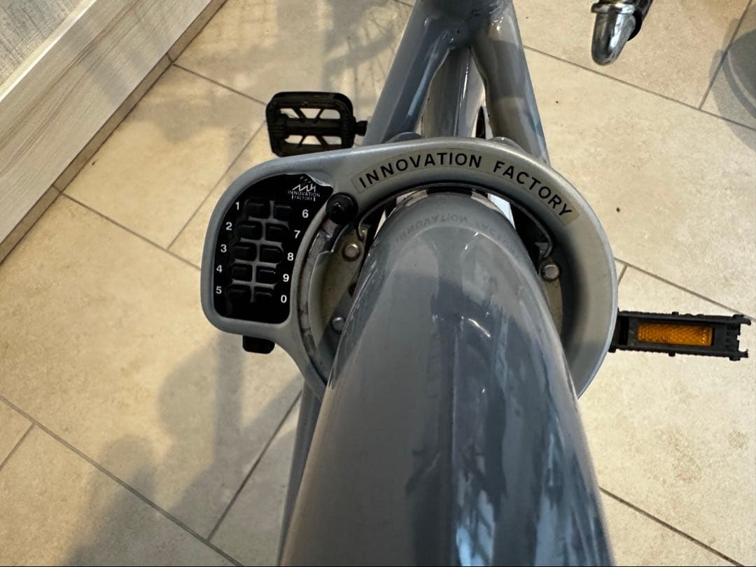 【直接引取り福井】　アサヒ　子供用自転車　24インチ　グレー