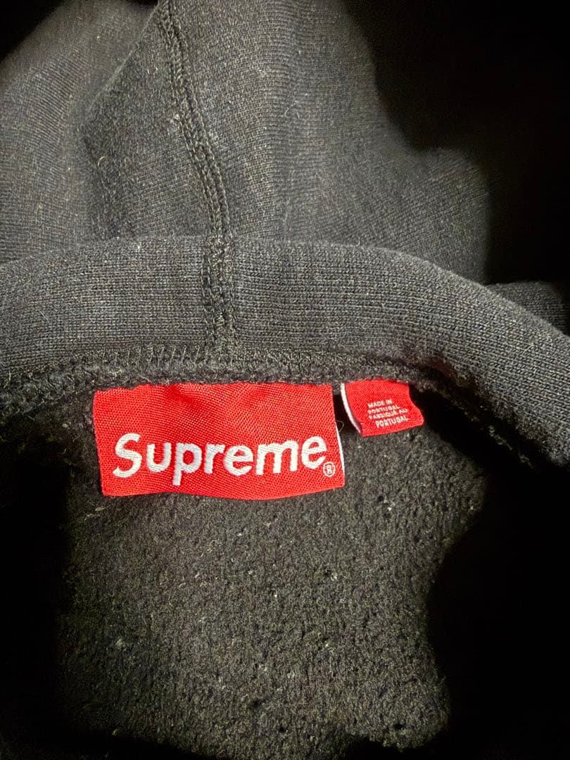 Supreme Varsity Hooded Sweatshirtブラック M