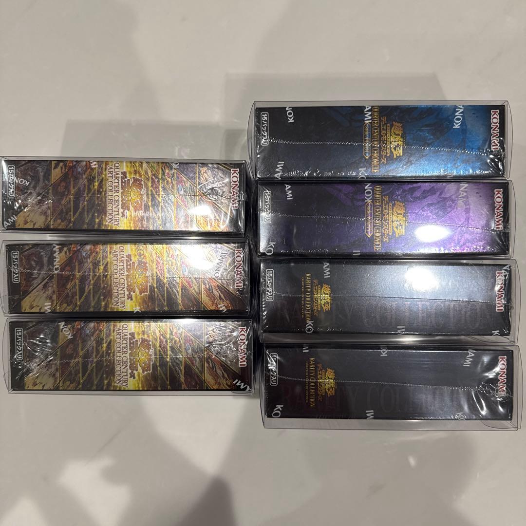 遊戯王　OCG 25th 新品未開封　シュリンク付きBOX まとめ売り