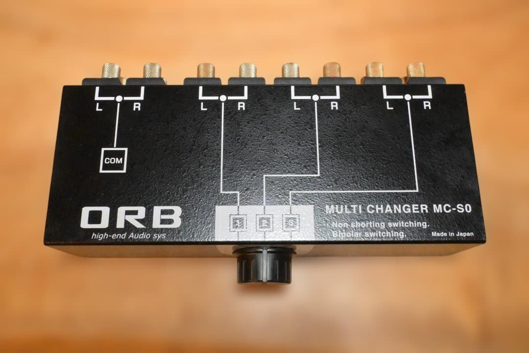 ORB　MC-S0　スピーカー/アンプ　セレクター