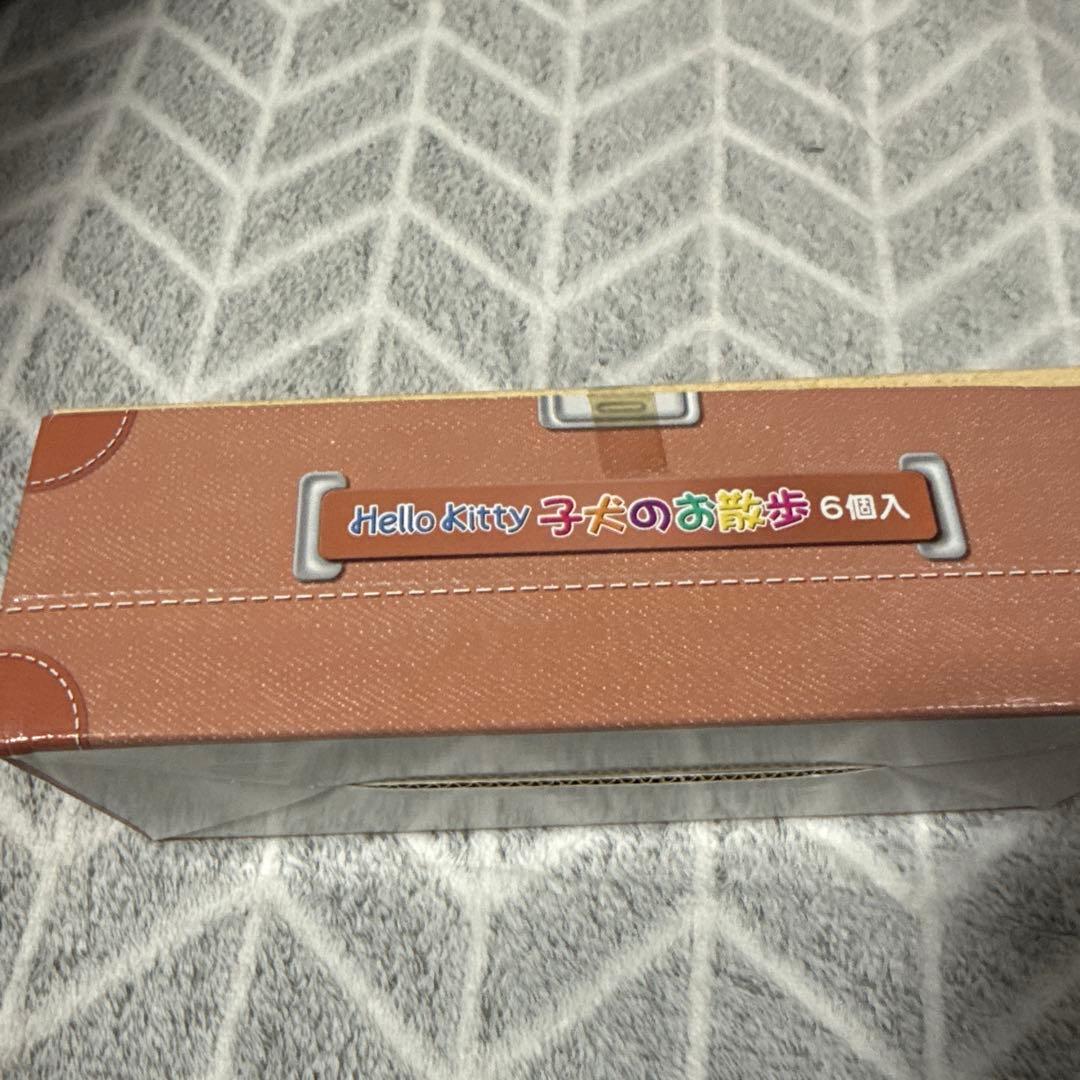 Hello Kitty ハローキティ　子犬のお散歩 全6種　ファスナーマスコット