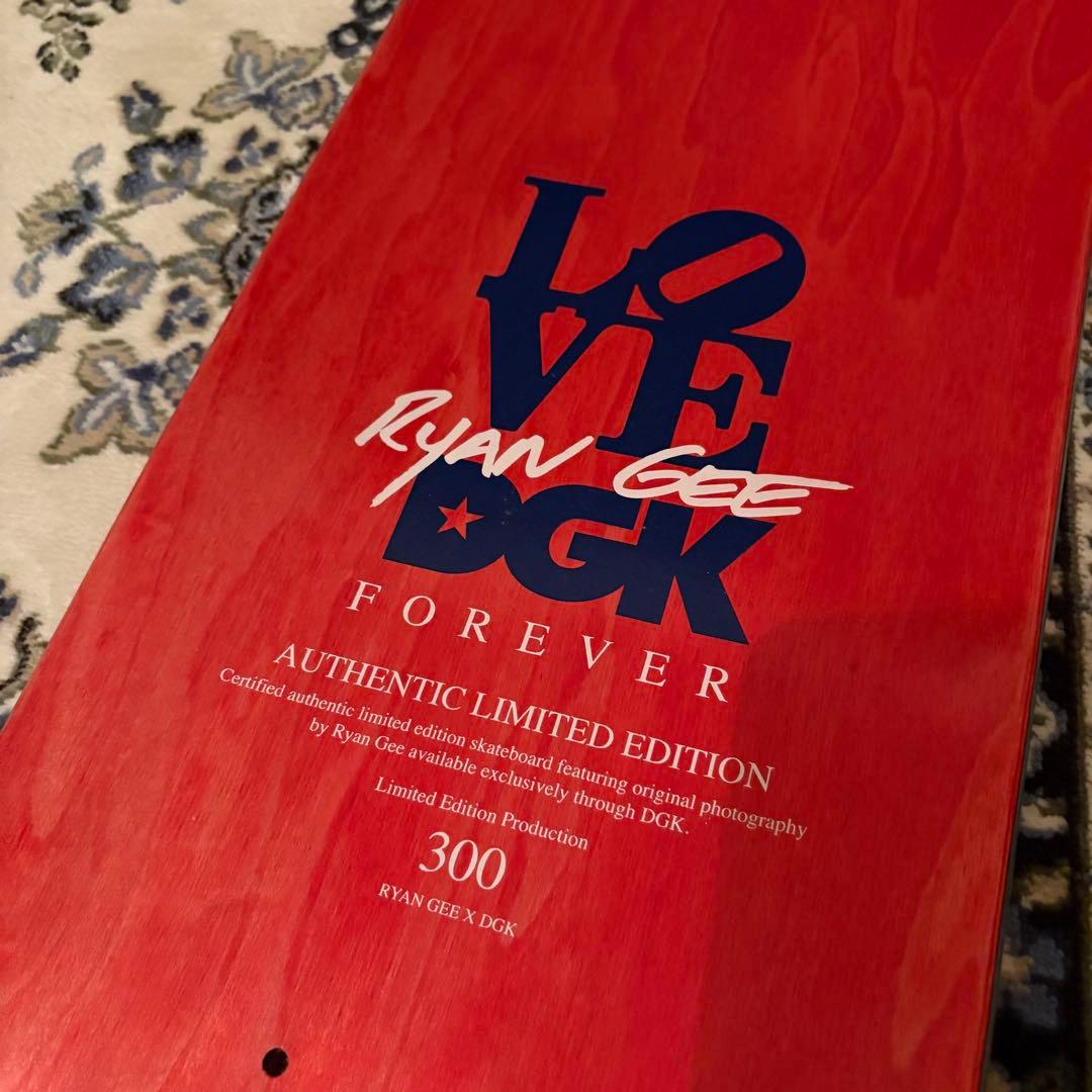 Ryan Gee x DGK Kalis デッキ　世界300枚限定プレス