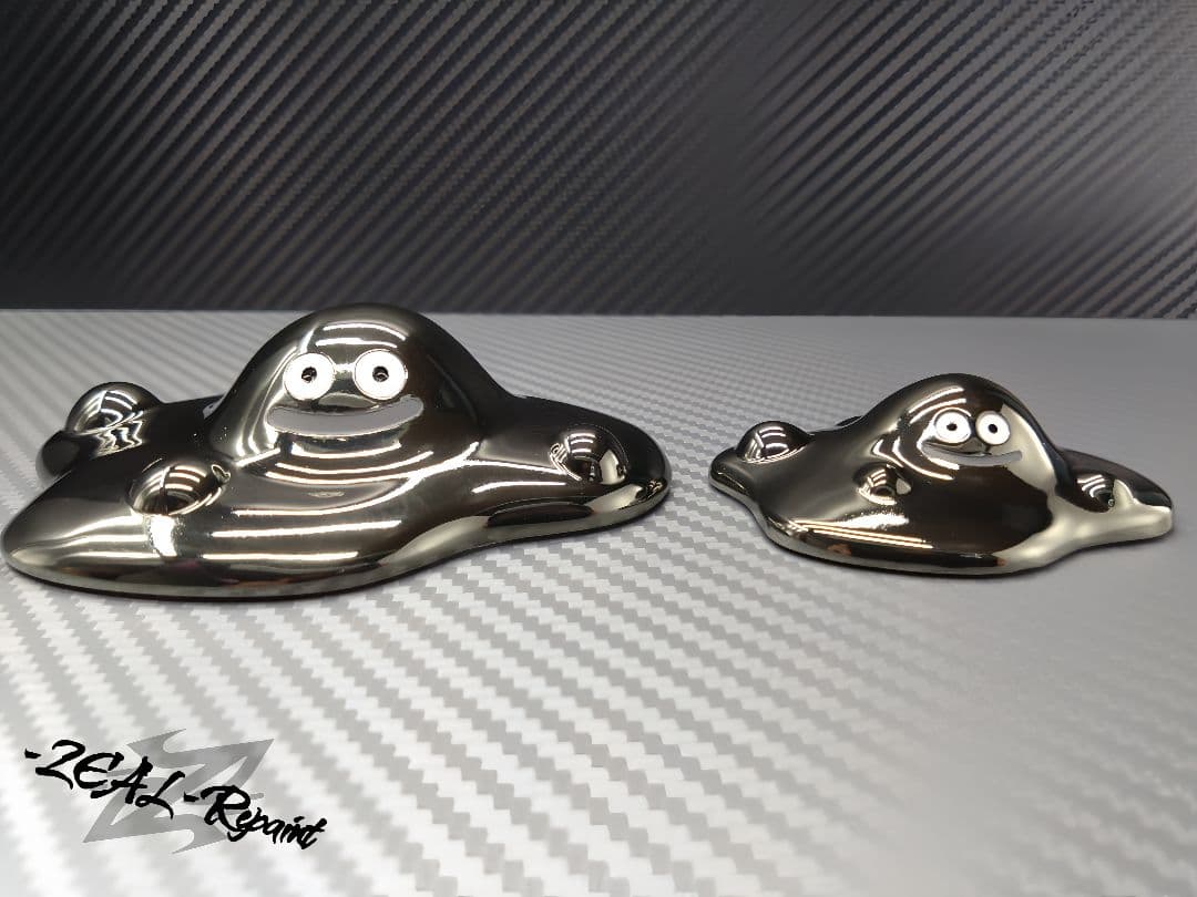 【専用出品】 はぐれメタル・はぐれメタルL(スライムダーク配色)カラーリペイント