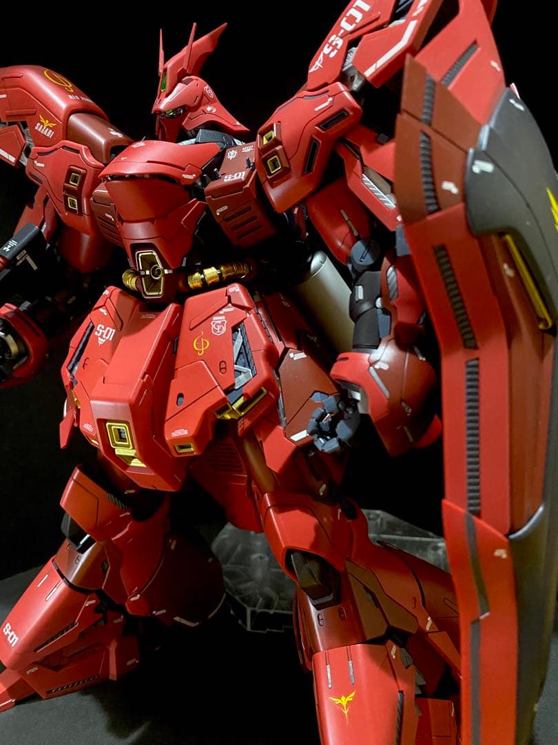 MG 1/100 MSN-04 サザビーVer.ka 塗装済 完成品