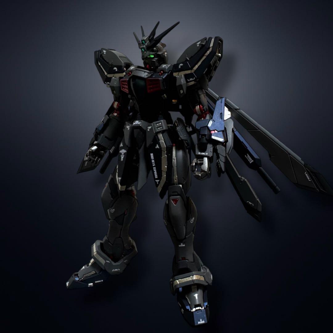 RG ゴッドガンダム 塗装済み完成品 ガンプラ BURNING GUNDAM