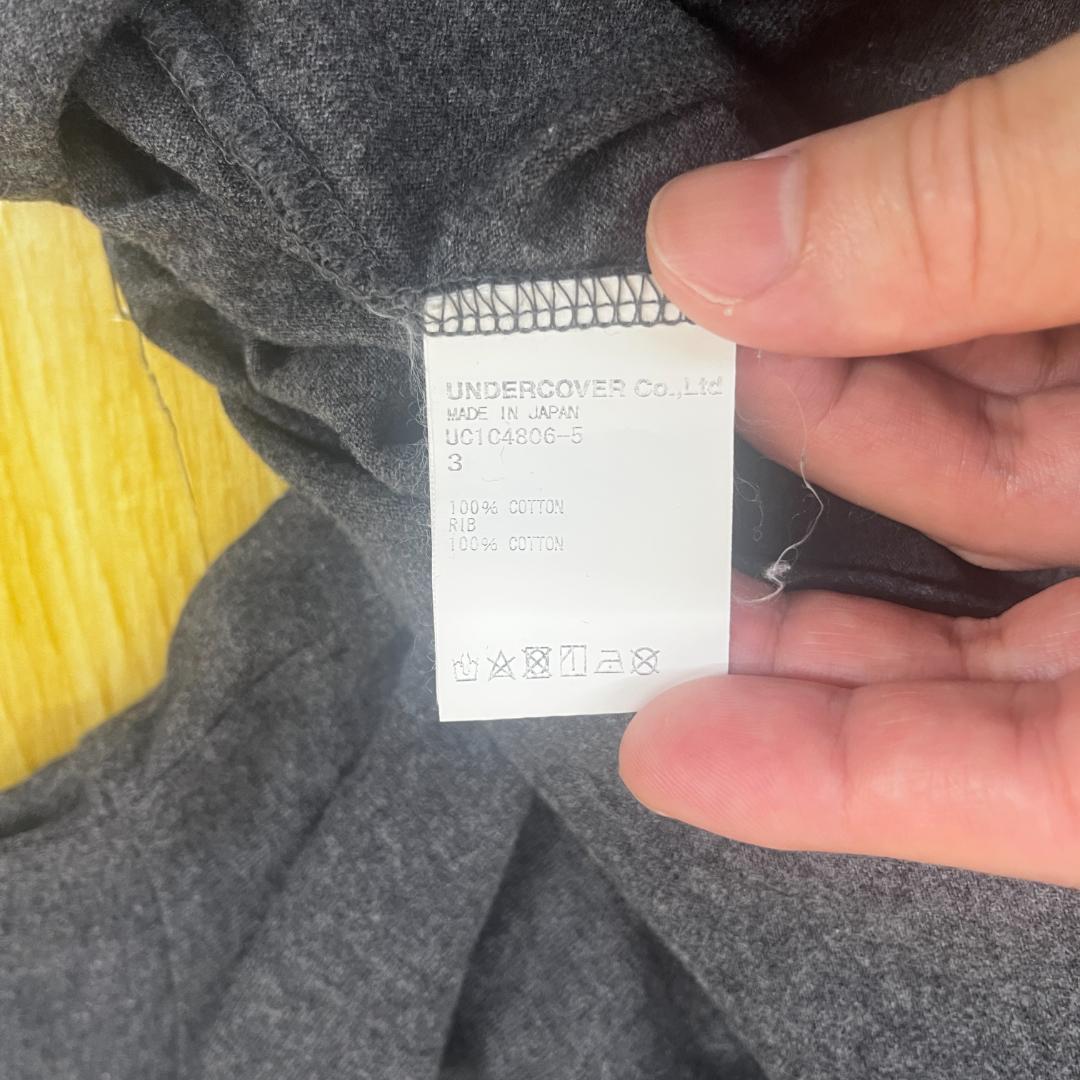 アンダーカバー 黒澤明 Ｔシャツ(ブラック/Ｌ)