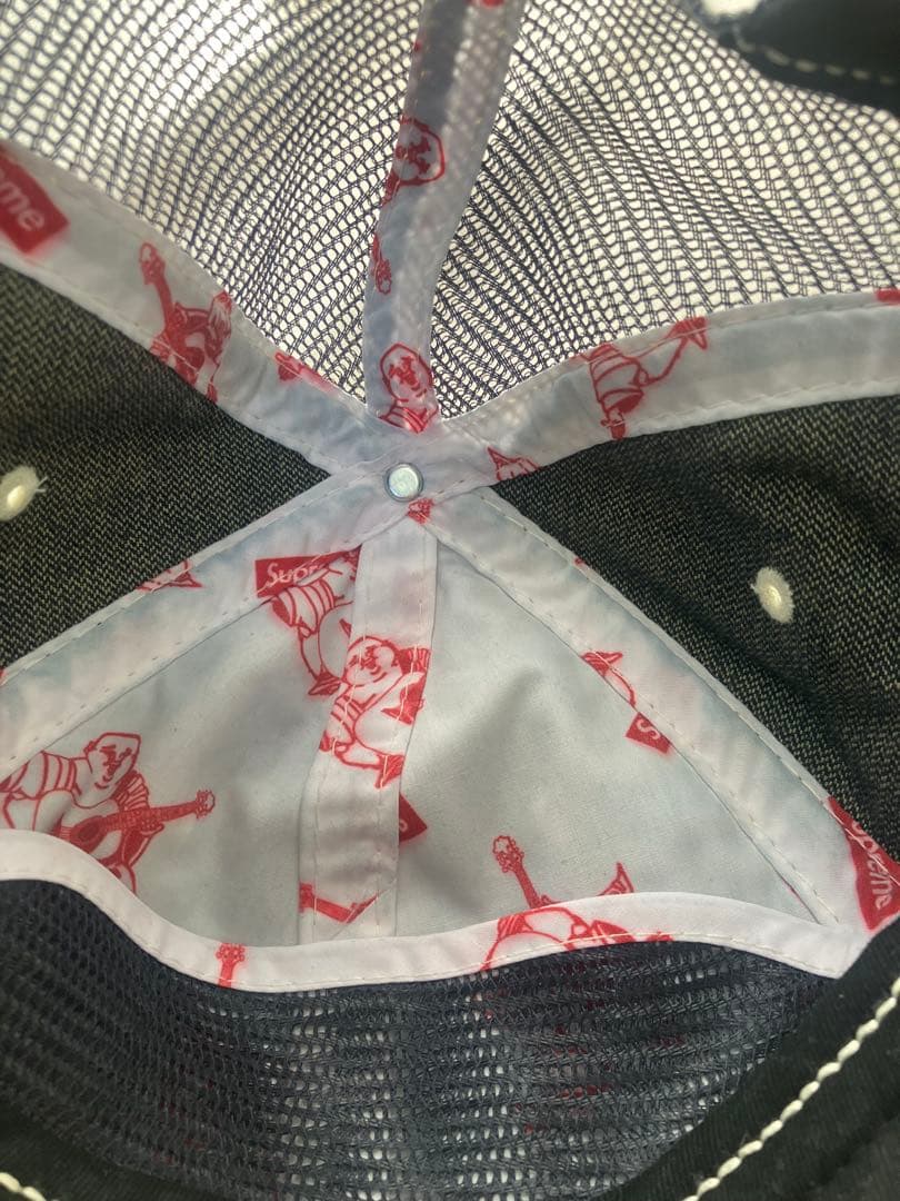 SUPREME TRUE RELIGION デニムキャップ ダメージ加工