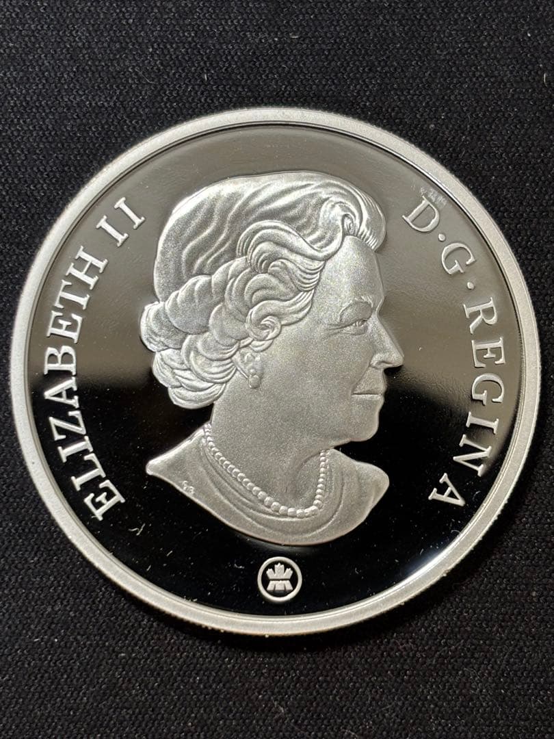 【純銀製】カナダ クリスマス・キャロルプルーフ純銀 1オンス　内外箱付き！