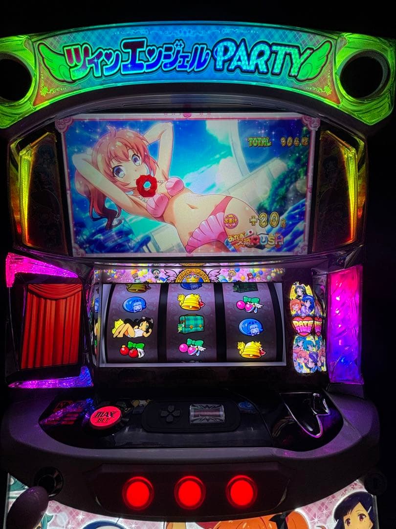 ツインエンジェルparty パチスロ実機