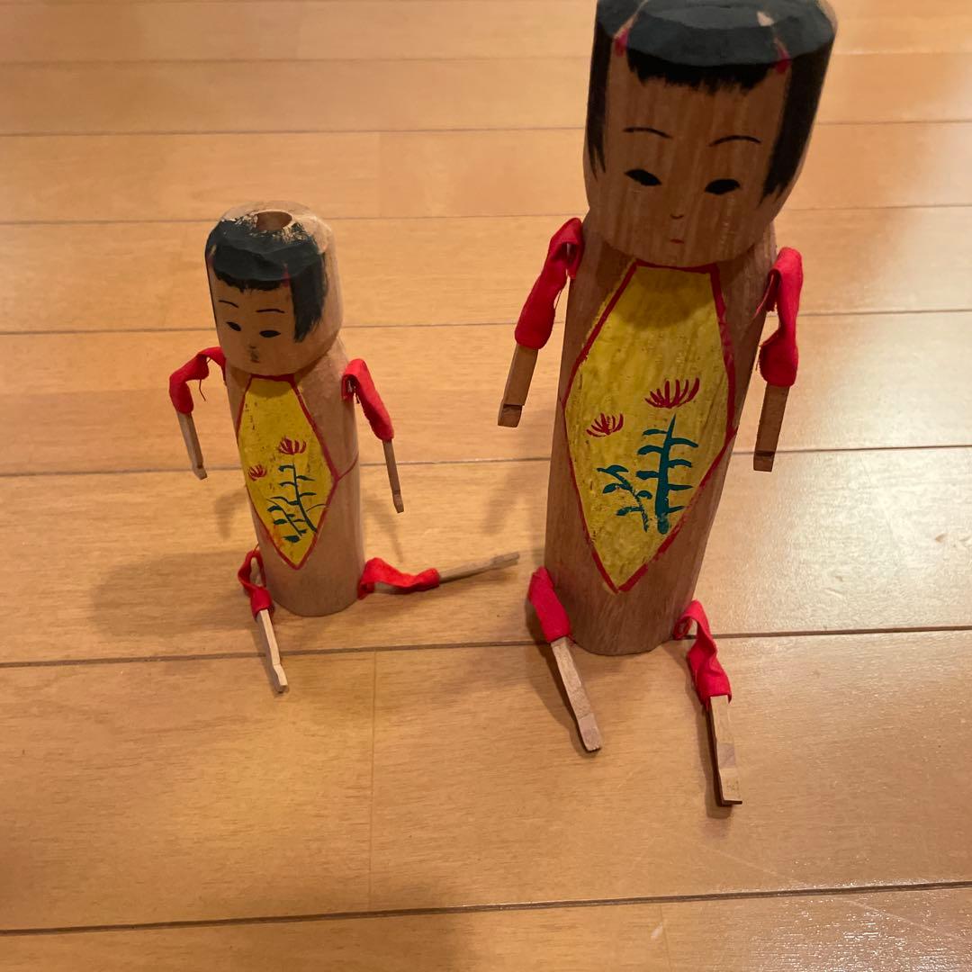 日奈久　べんた人形 おきん女人形 木地玩具 郷土玩具 熊本　2点セット