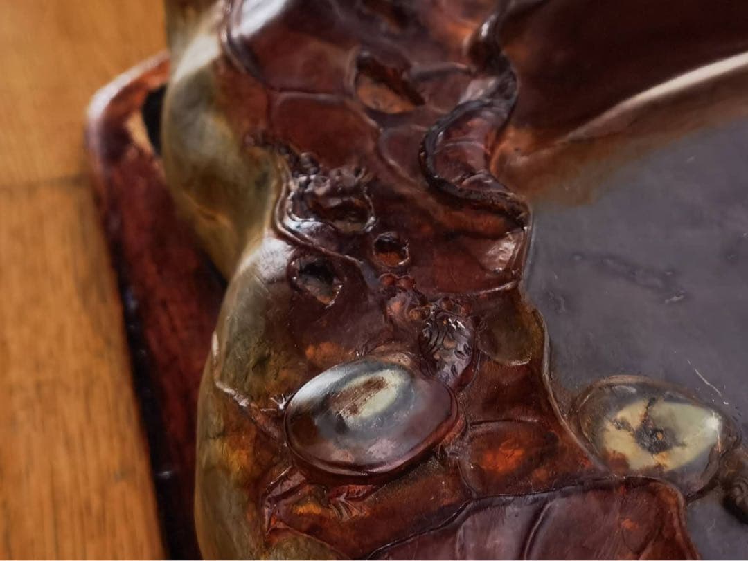 端渓硯　石眼　特大