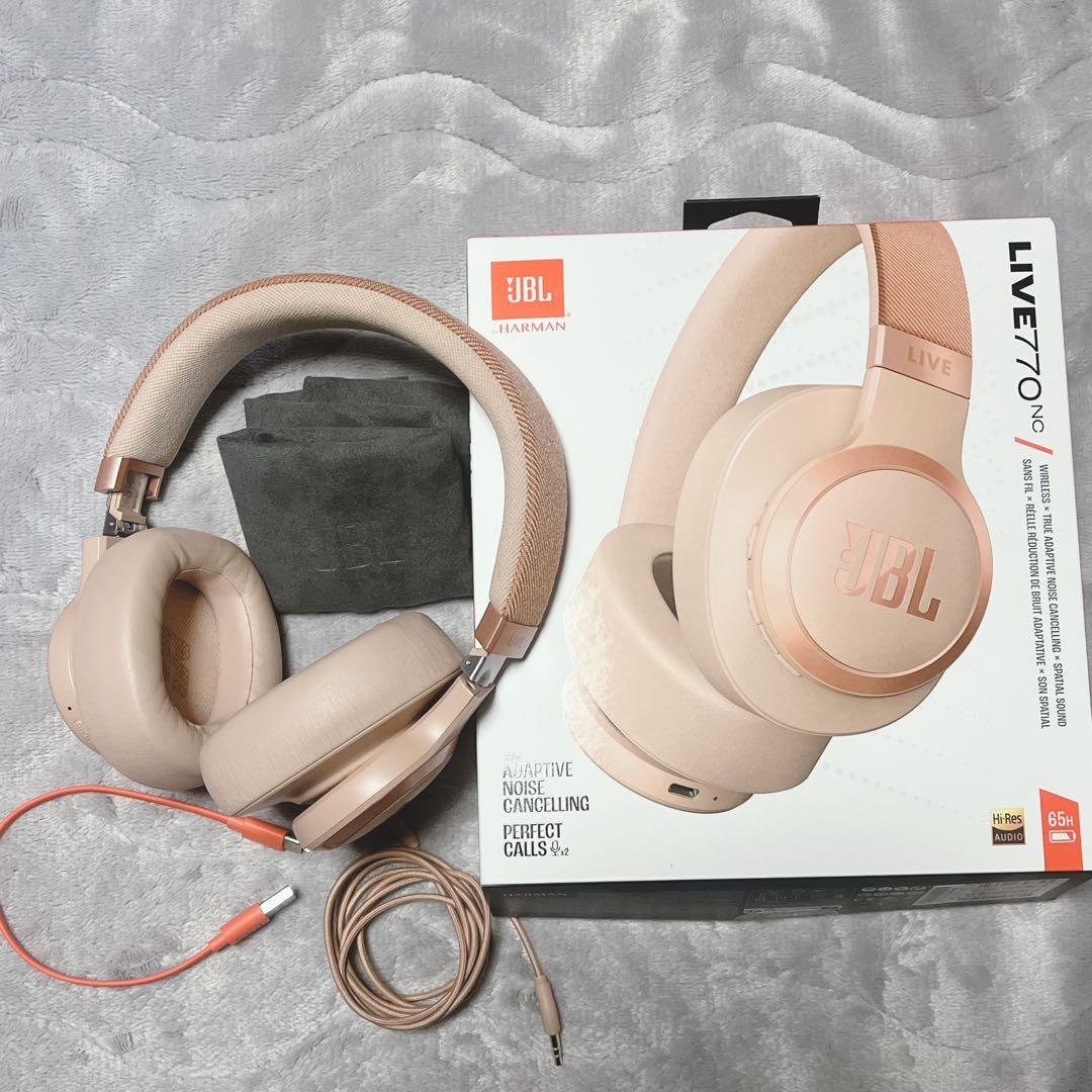 JBL LIVE 770 NC ワイヤレスヘッドホン