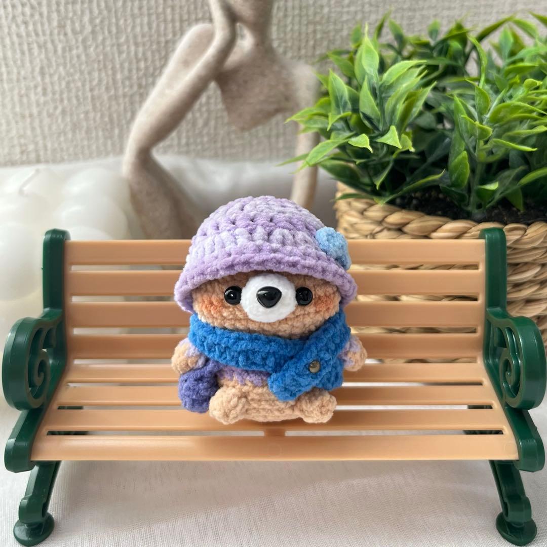 Eアカウント あみぐるみ　ぬいぐるみ　編み物　 　あひる