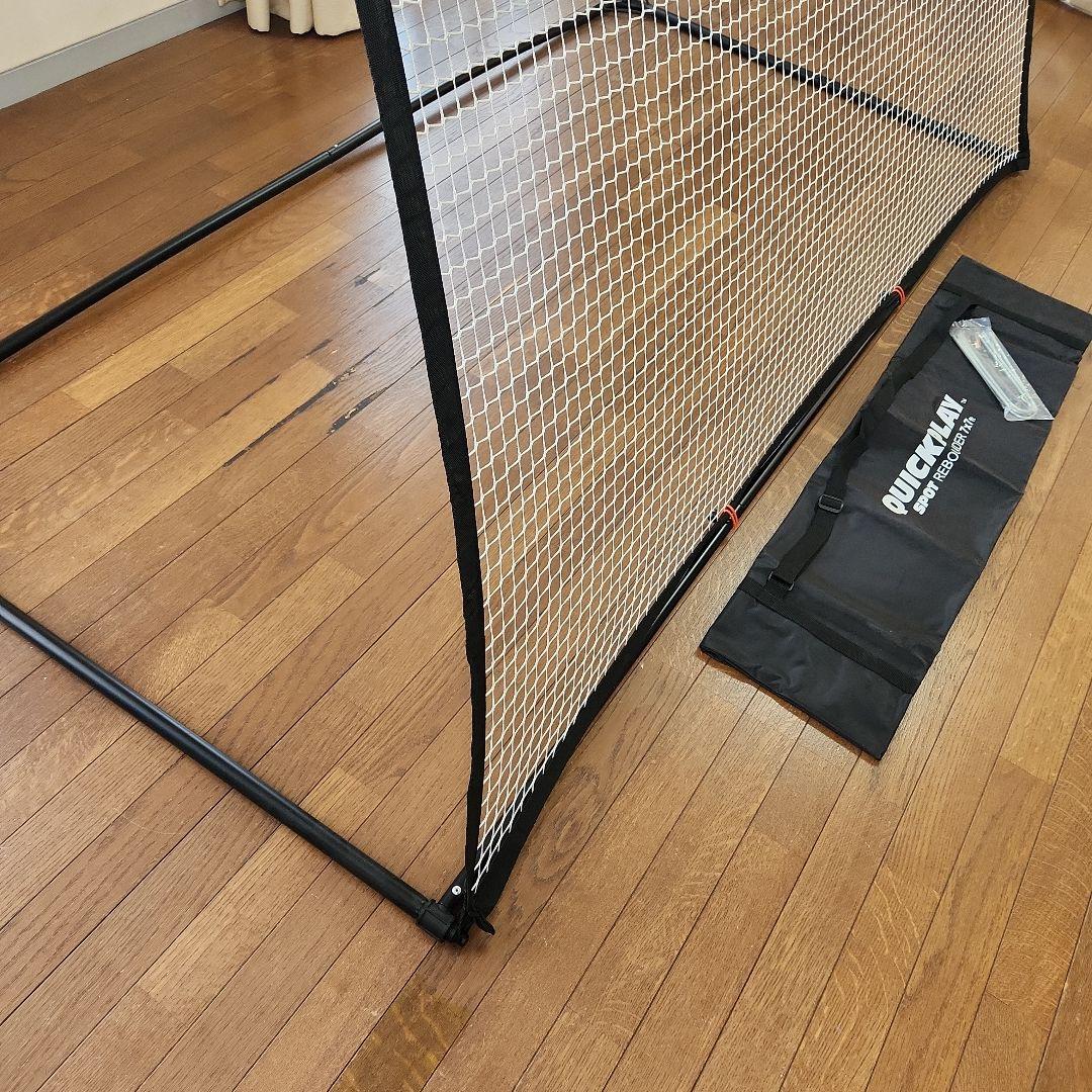 QUICKPLAY サッカー練習用ネット 大型 収納バッグ付き　リバウンダー
