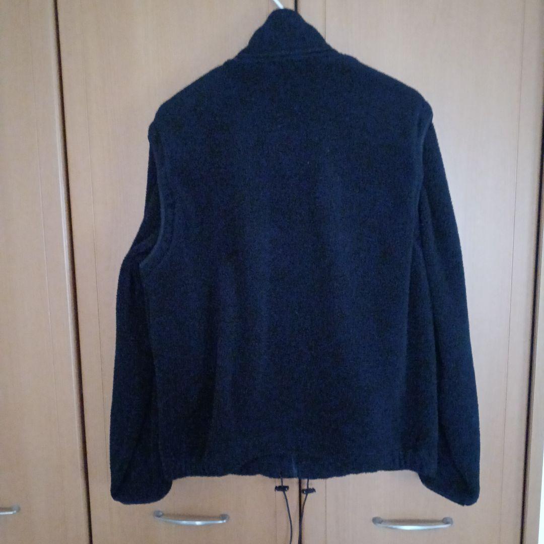 アンダーカバー　ブラックフリースジップアップジャケット