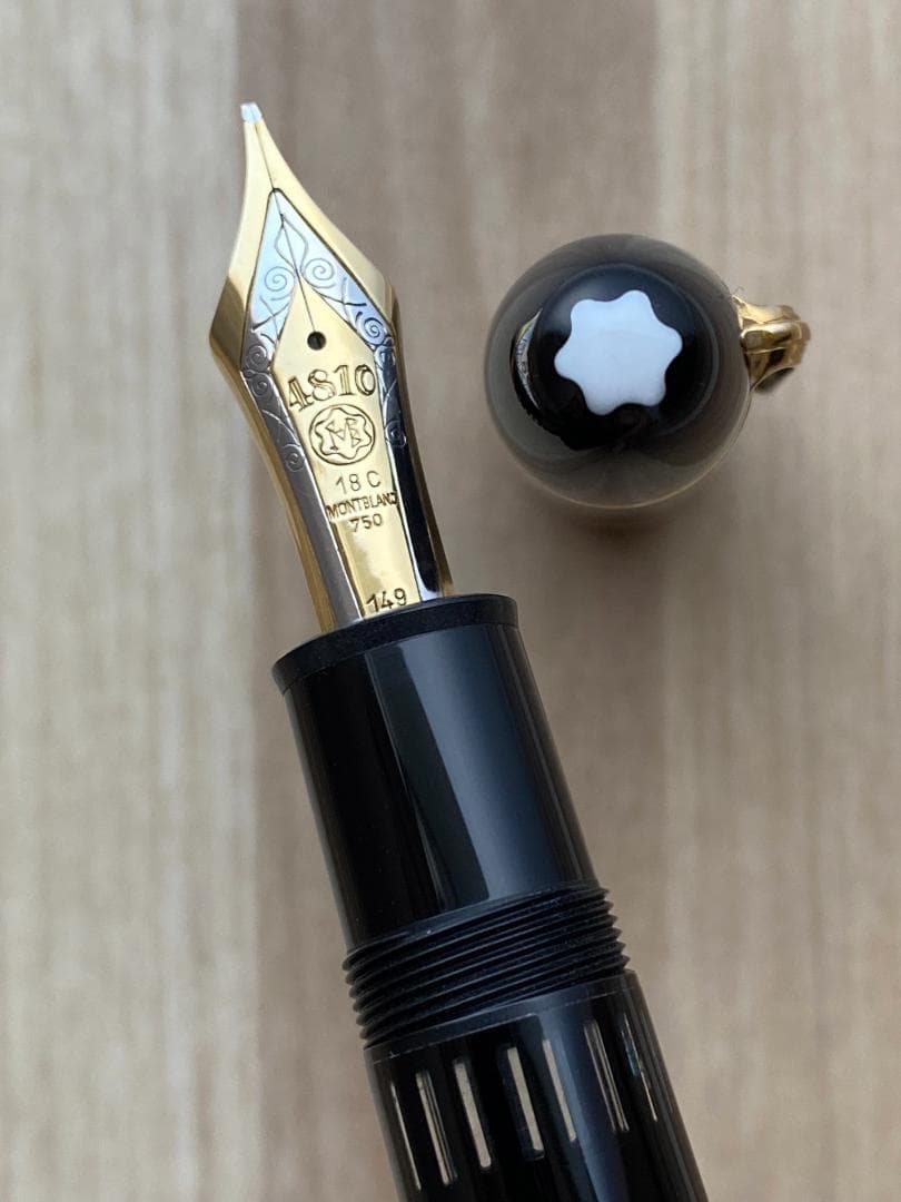 稀少 モンブラン 149 なで肩 おにぎり 18C 750（3帯）太字 万年筆