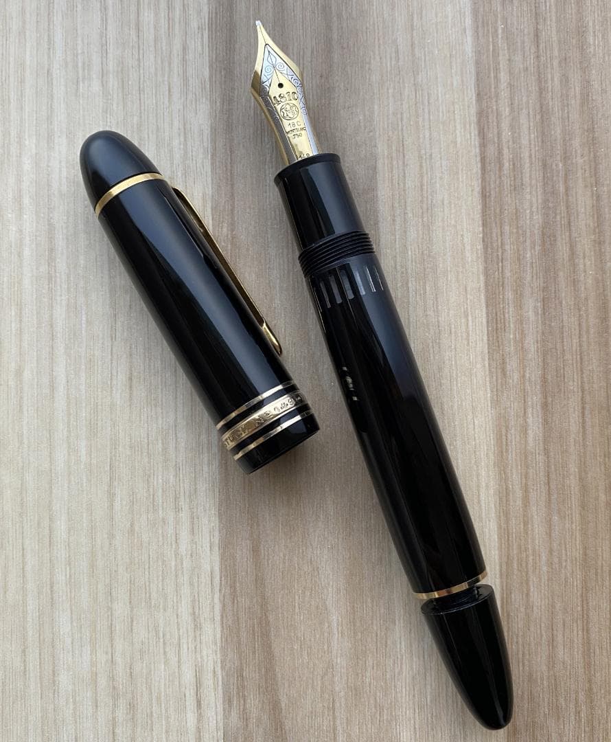 稀少 モンブラン 149 なで肩 おにぎり 18C 750（3帯）太字 万年筆