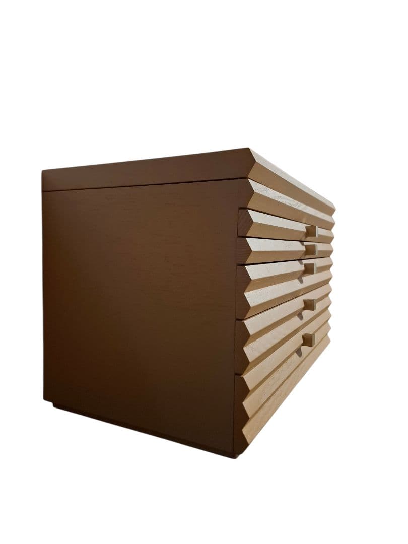 ジュエリーボックス 木製 キャメル 大容量 収納ケース 宝石箱