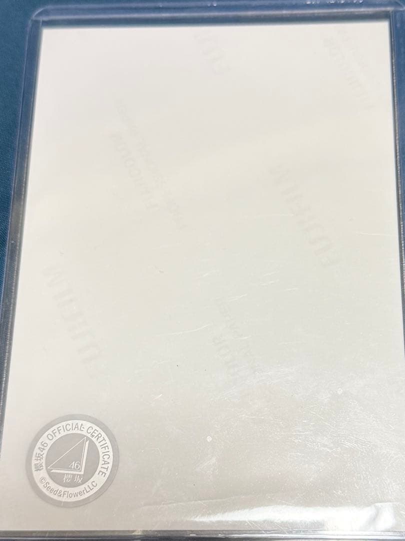 幸阪茉里乃 櫻坂46 2025年 サンタ 生写真 直筆サイン