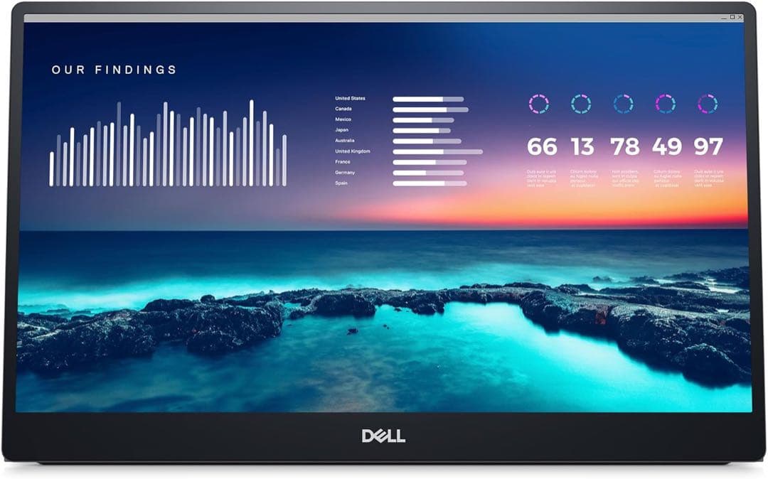 Dell 14 ポータブルモニター P1424H（未使用・保証付き）