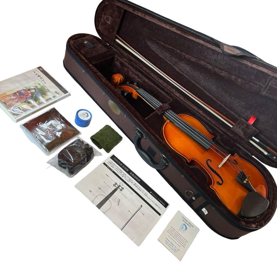 DVD付 Stentor Student ST 4/4 バイオリンセット