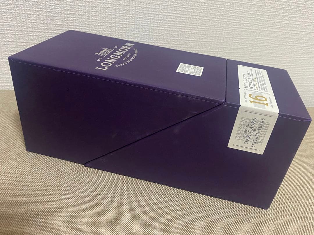 LONGMORN 16年 シングルモルトスコッチウイスキー 48% 外箱付き