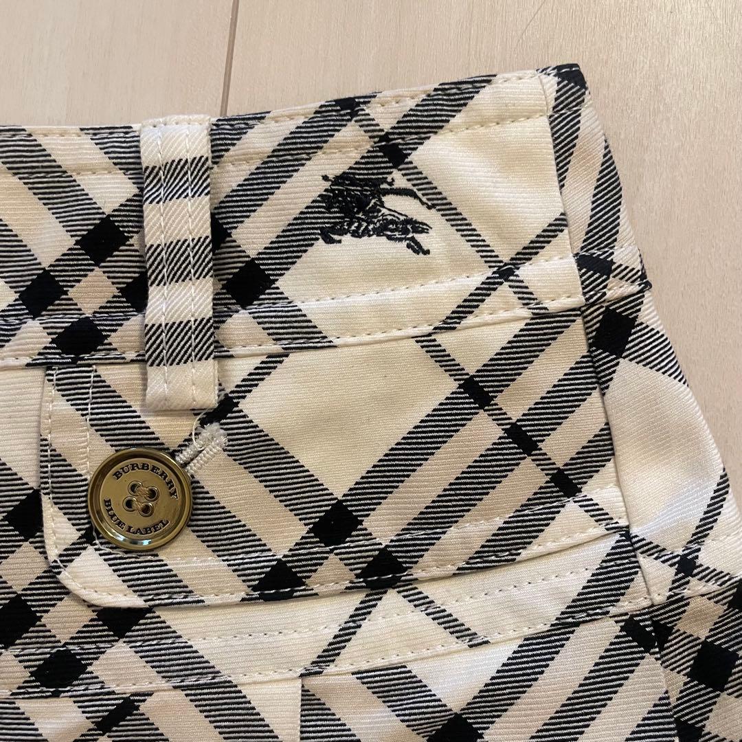 バーバリーブルーレーベル キュロットスカート ショートパンツ サイズS