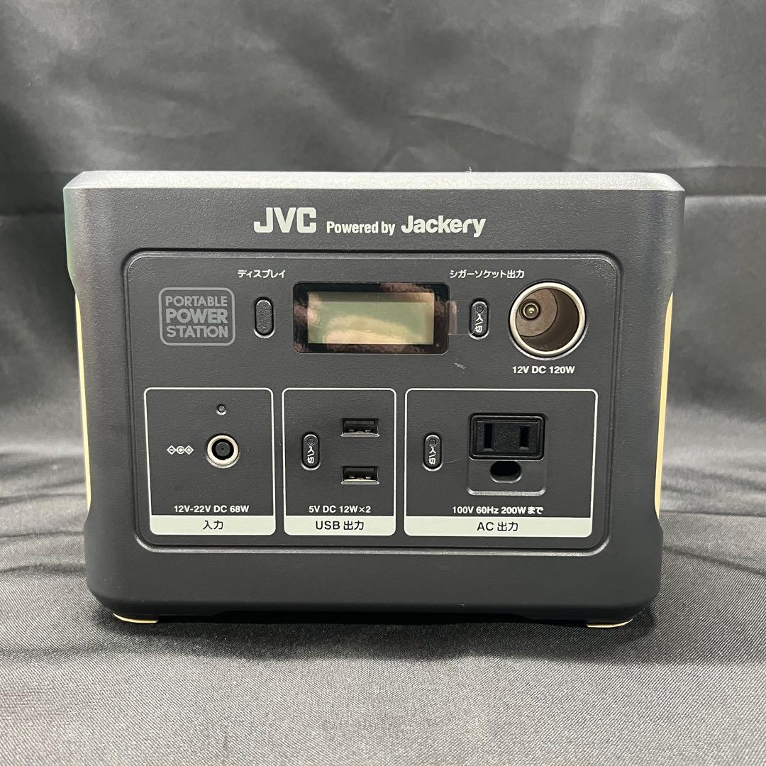 魂*子様 D4【used】JVC ポータブル電源　BN-RB37-C アウトドア