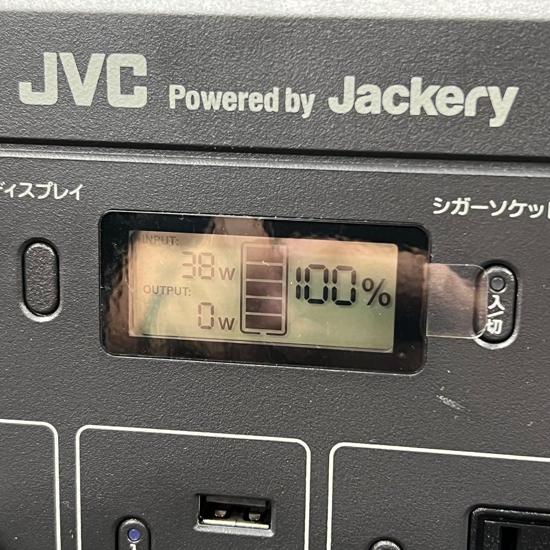 魂*子様 D4【used】JVC ポータブル電源　BN-RB37-C アウトドア