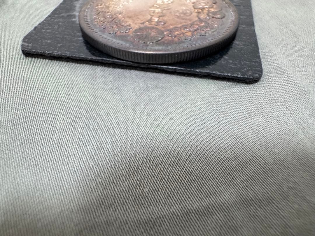 貿易銀　大日本帝国　銀貨　明治9年　古銭