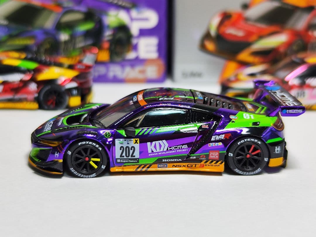 POPRACE NSX EVA エヴァンゲリオン 3台セット