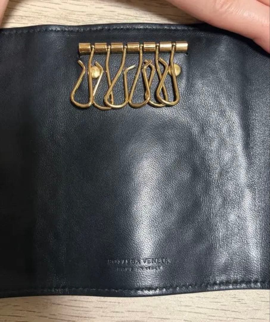 BOTTEGA VENETA キーケース イントレチャート レザー 未使用