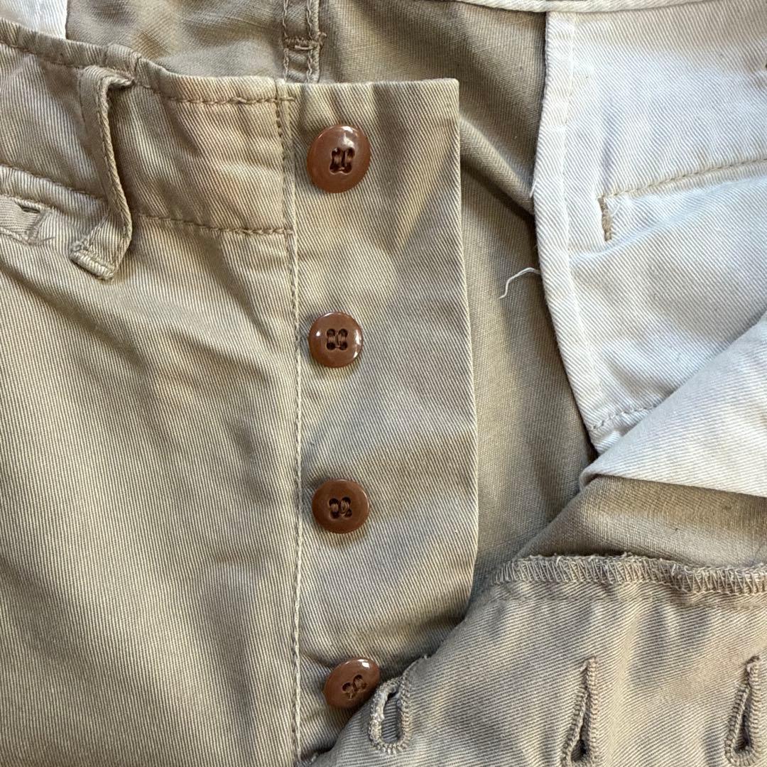M*D様 40’s “U.S.ARMY”45khaki アーミーチノ 軍パン 片