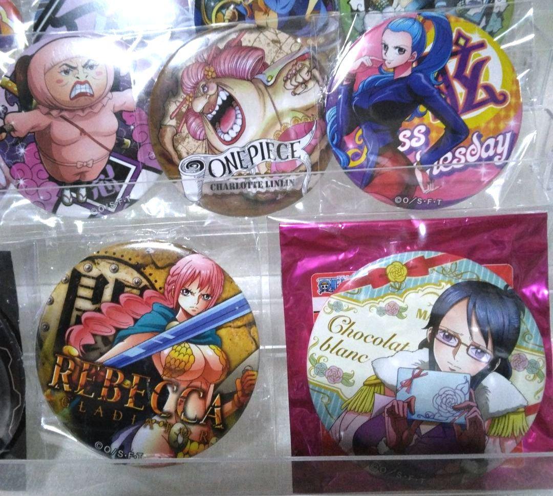 ワンピース 女の子キャラ 缶バッジ まとめ売り 48点セット