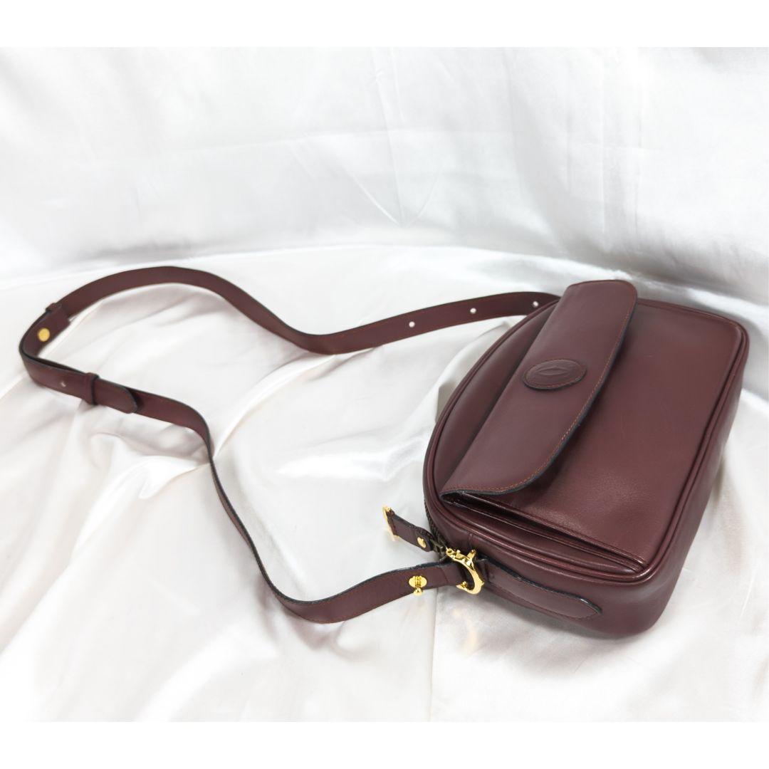 Cartier カルティエ マストライン ショルダーバッグ 保存袋付き