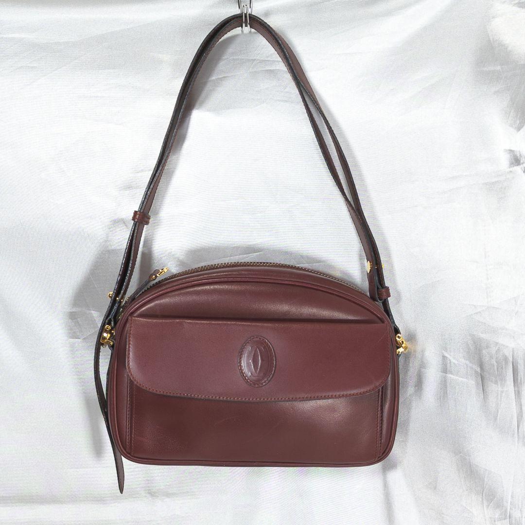 Cartier カルティエ マストライン ショルダーバッグ 保存袋付き