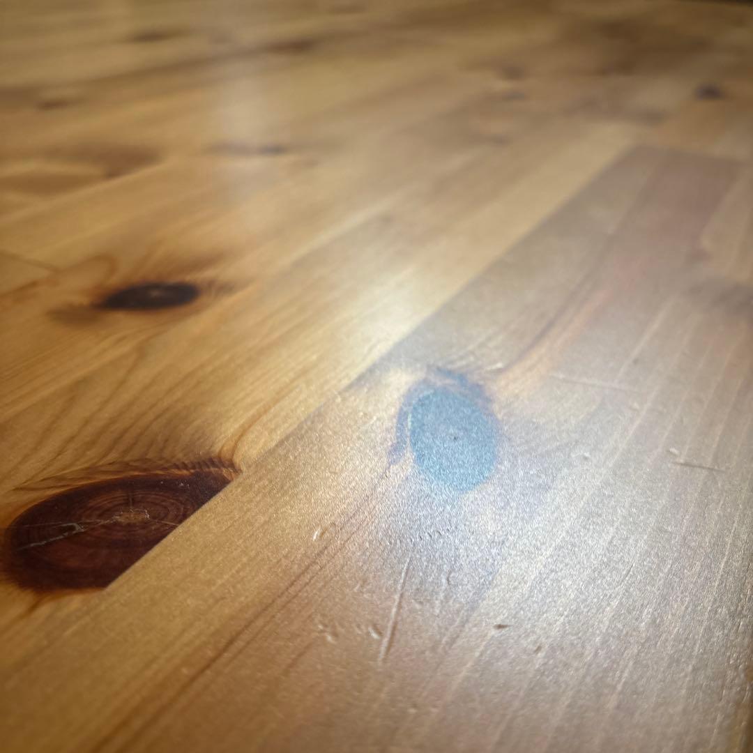 【お萩】IKEA ヨックモック　ダイニングテーブル＋椅子2脚