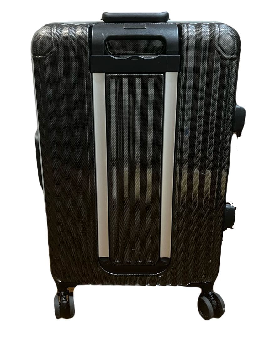 スーツケース 59L フレームタイプABS＋ポリカーポネイト 大容量 鍵2本付き