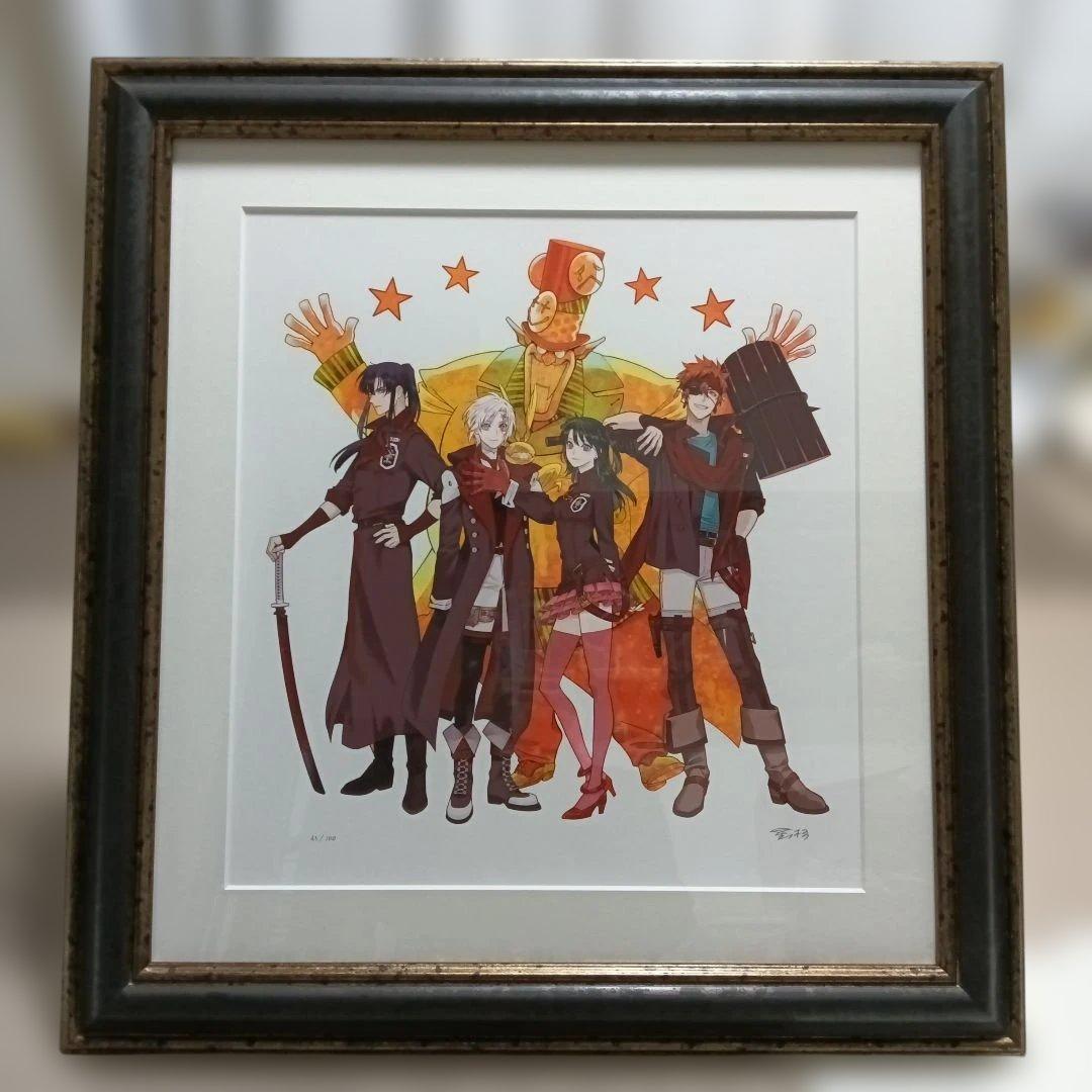 D.Gray-man 星野桂の世界展 直筆サイン入り 複製原画 Dグレ