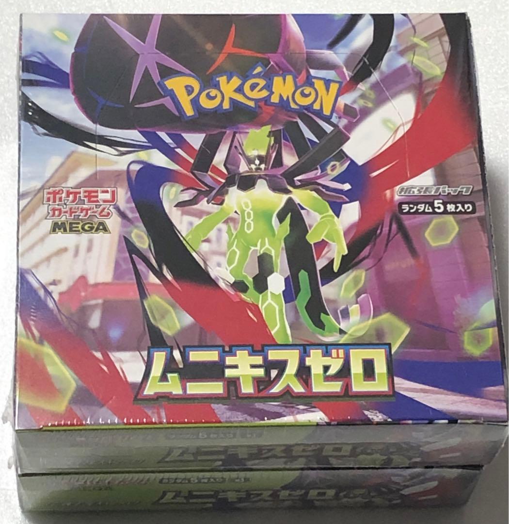 ポケモンカードゲーム ムニキスゼロ シュリンクあり　1BOX ×2 2BOX
