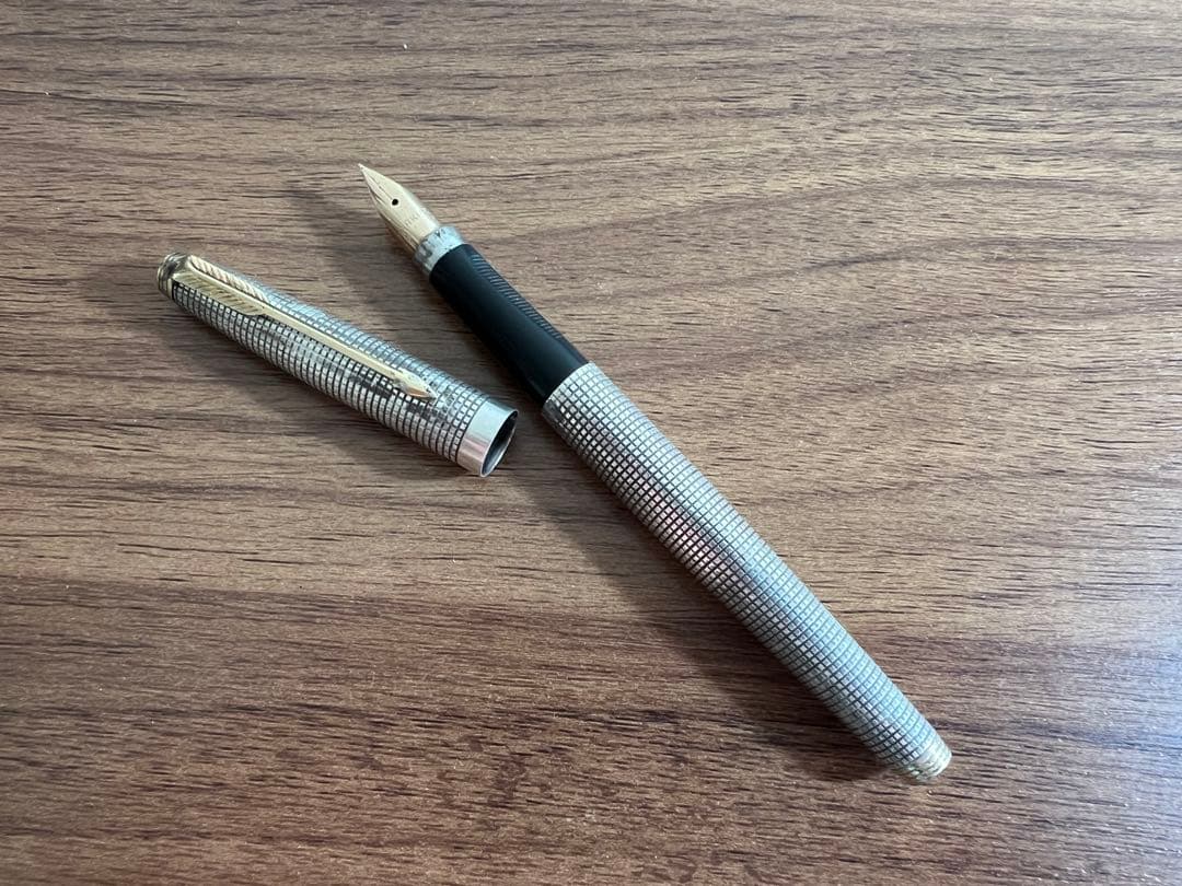 パーカー　parker 万年筆　75 銀無垢