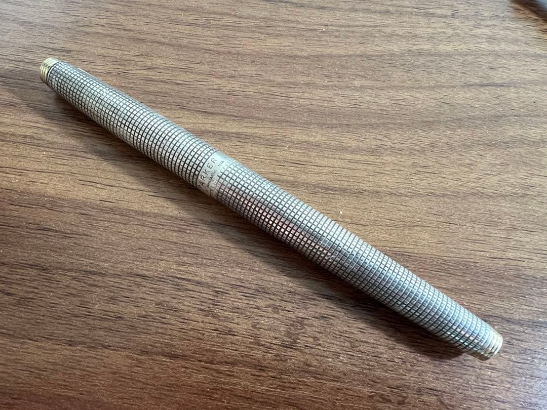 パーカー　parker 万年筆　75 銀無垢