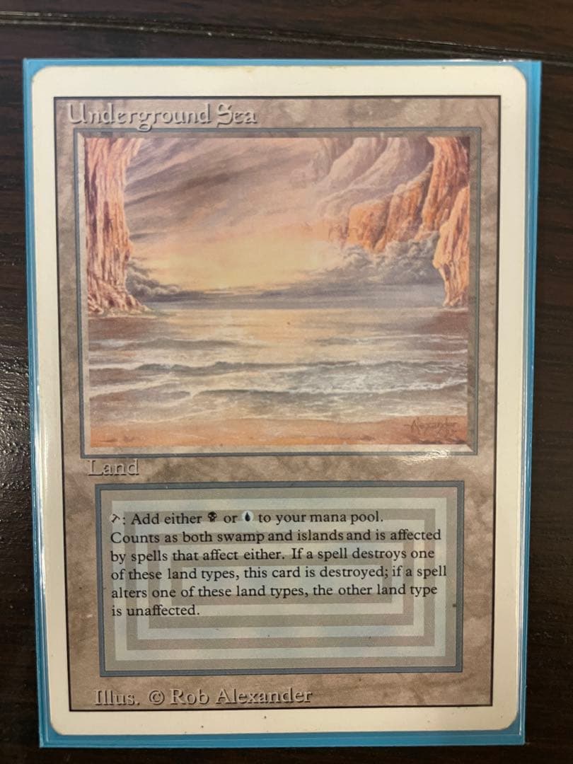 MTG Underground Sea 英語 リバイズド デュアルランド