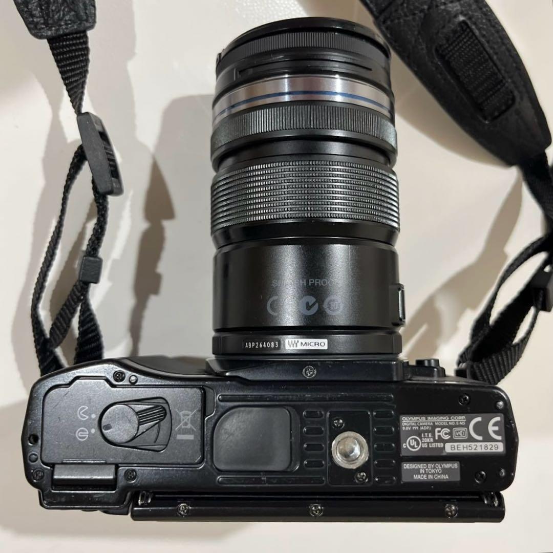 【動作確認済】オリンパス OM-D EM-5 ボディ＋付属品+ホルダー
