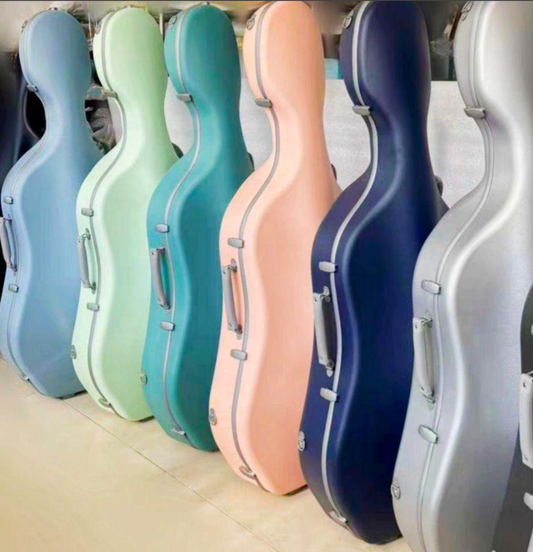 3.2kg!シリーズ登場！超軽量新品高級チェロケース 多色入 領収書可！