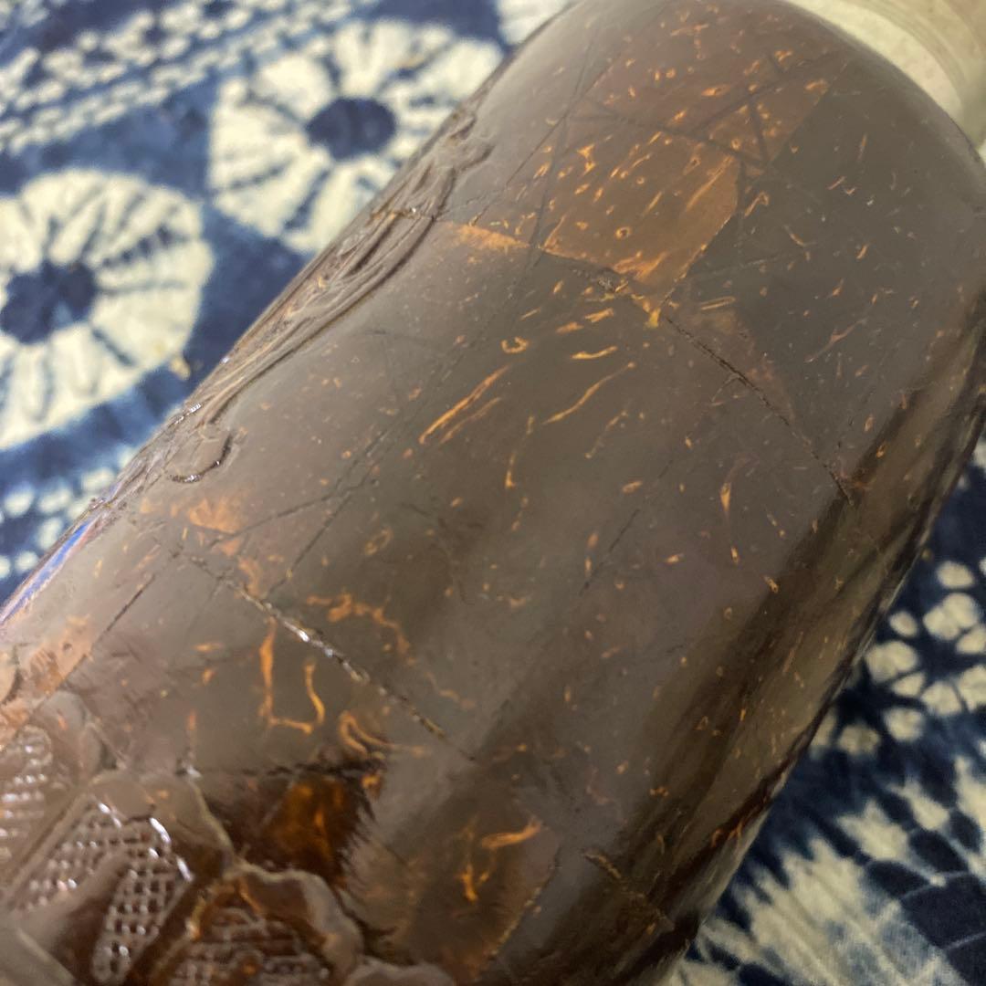 茶入　錫？茶壺