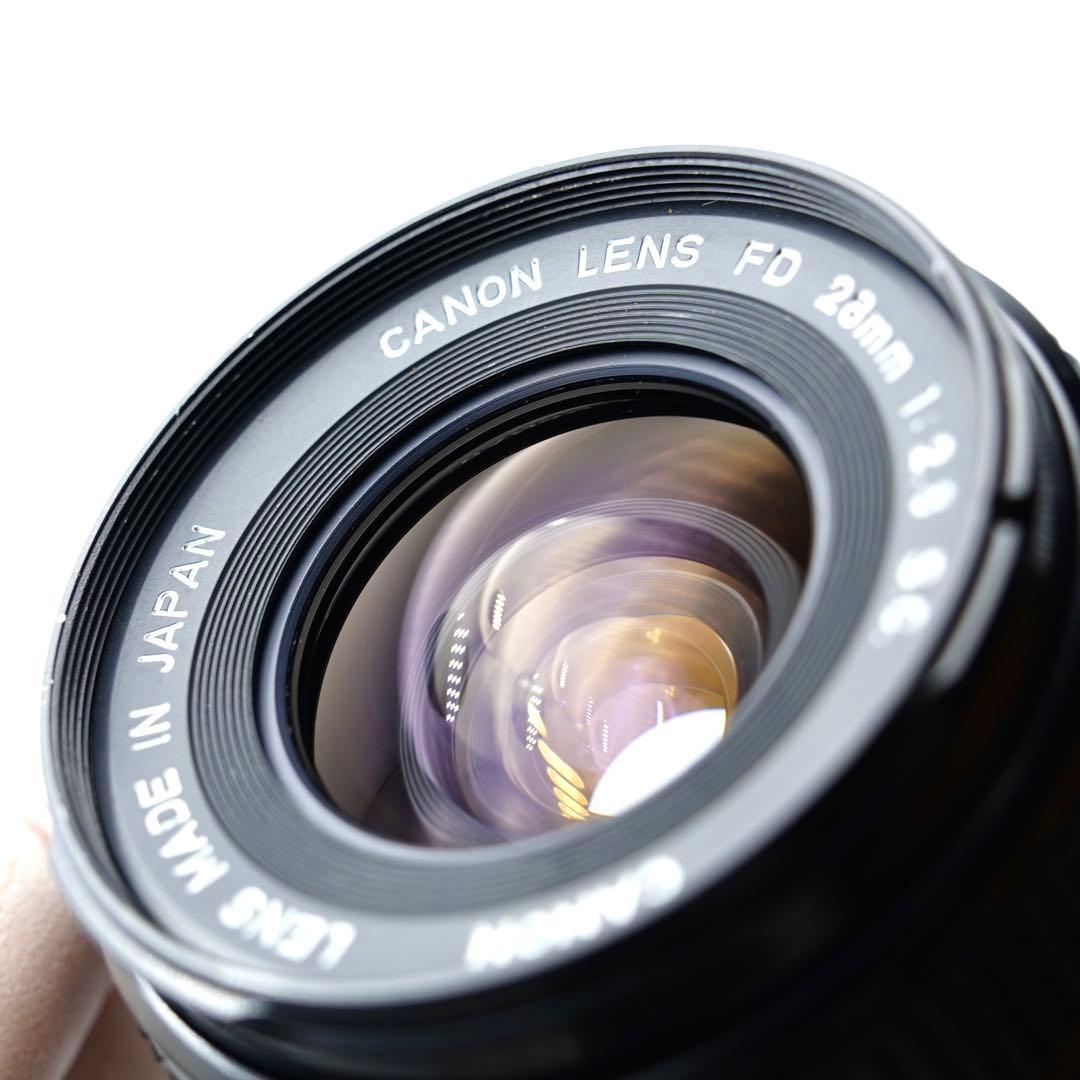 【動作確認済み】広角レンズ Canon FD 28mm f2.8 S.C.