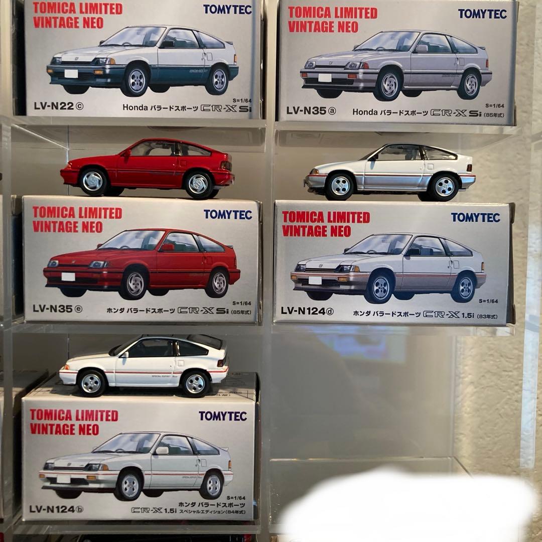 トミカリミテッドヴィンテージネオ　ホンダバラードスポーツCR-X 11台セット