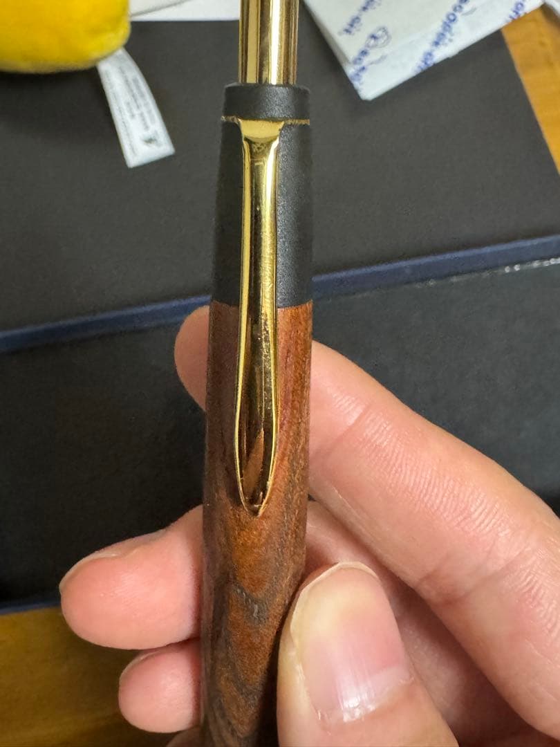 【またたび様】野原工芸 旧型 シャープペンシル 欅固定式金口・ 箱・証明書付き