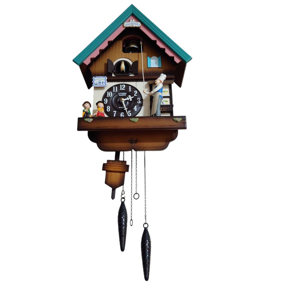 CITIZEN シチズン 鳩時計 からくり時計 パン屋 BAKERYジャンク品